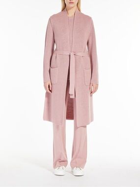 Max Mara Leisure Knitted Wool Waistcoat, BNWT, Pink, size M